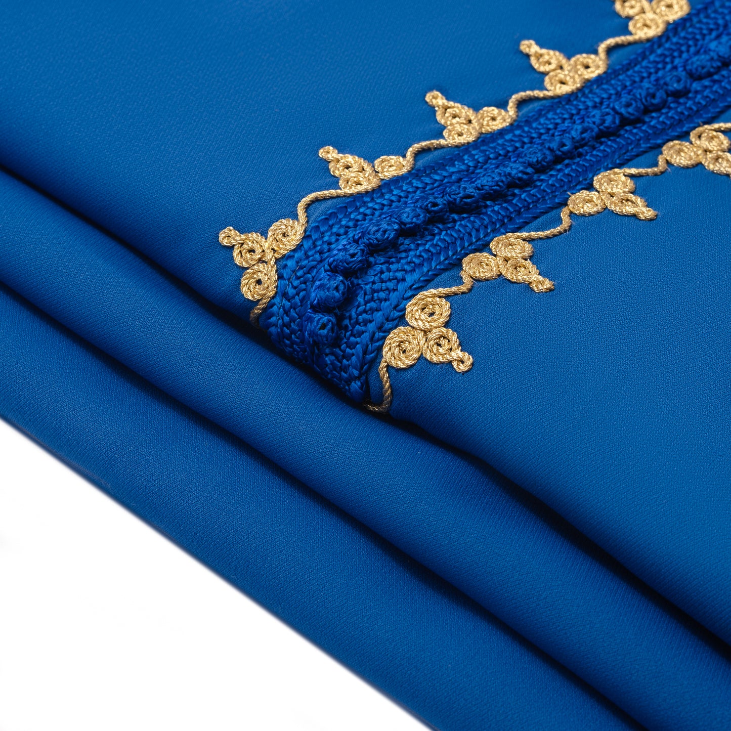 Caftan Nawal - Jellaba Bleu pour fille