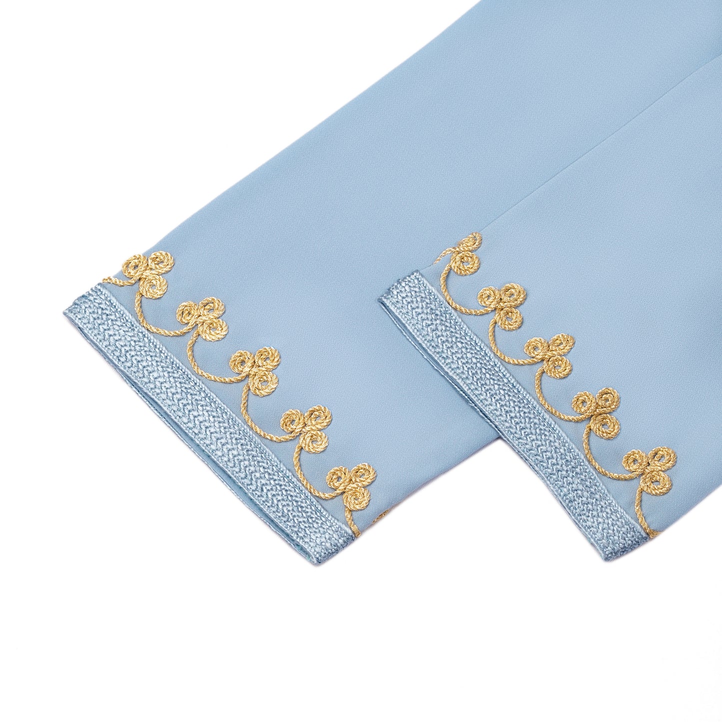 Caftan Nawal - JJellaba Bleu Cloudy pour fille