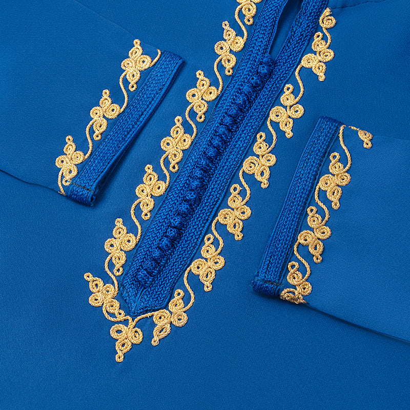 Jellaba Bleu pour fille