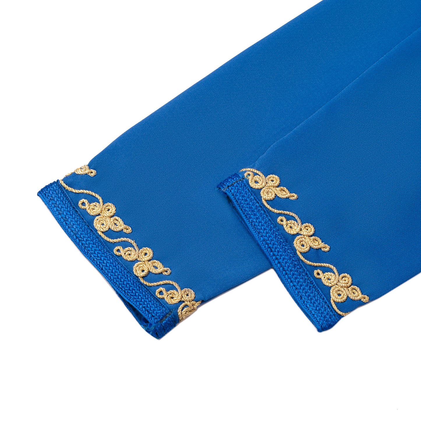 Caftan Nawal - jellaba bleu pour fille