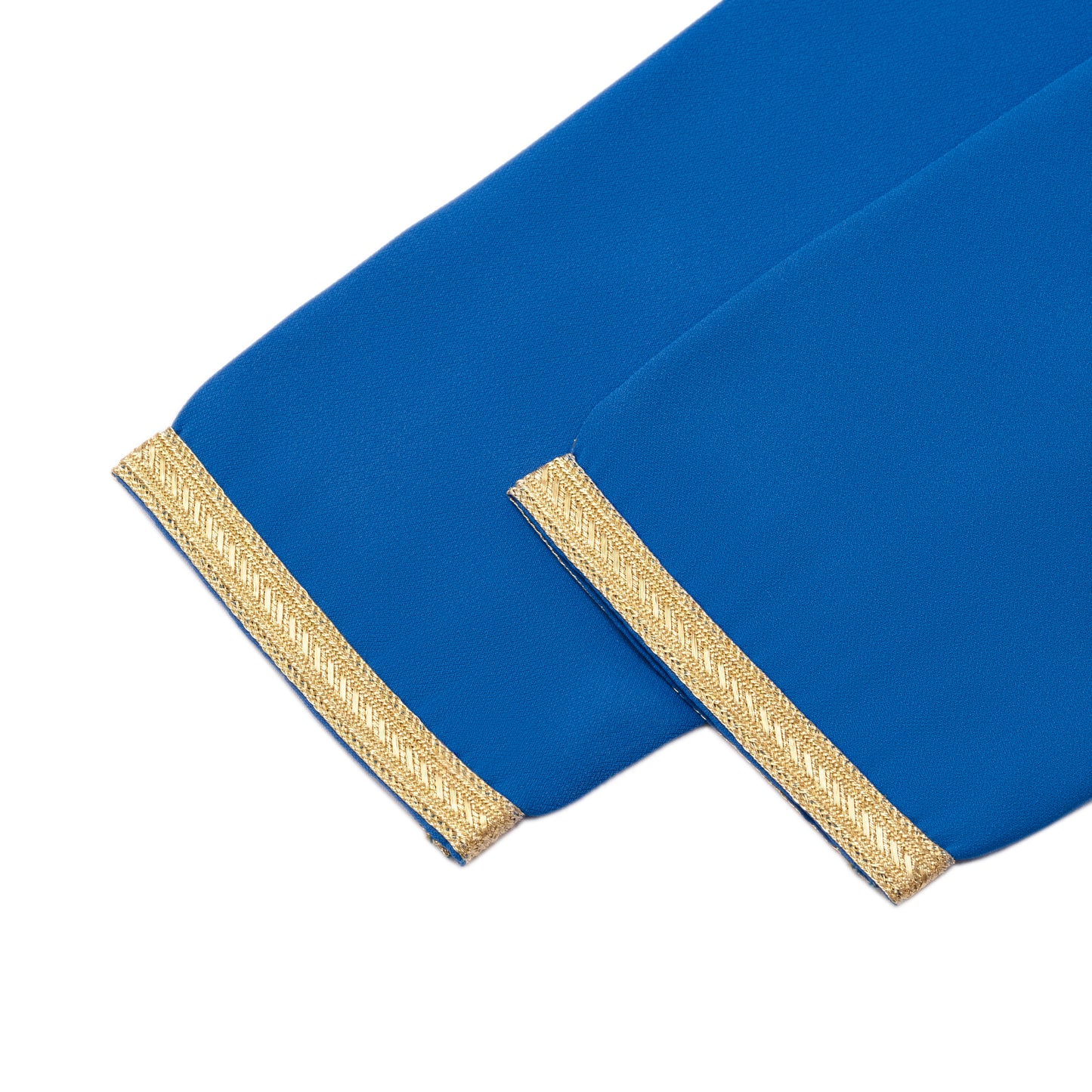 Caftan Nawal - jellaba bleu électrique pour fille