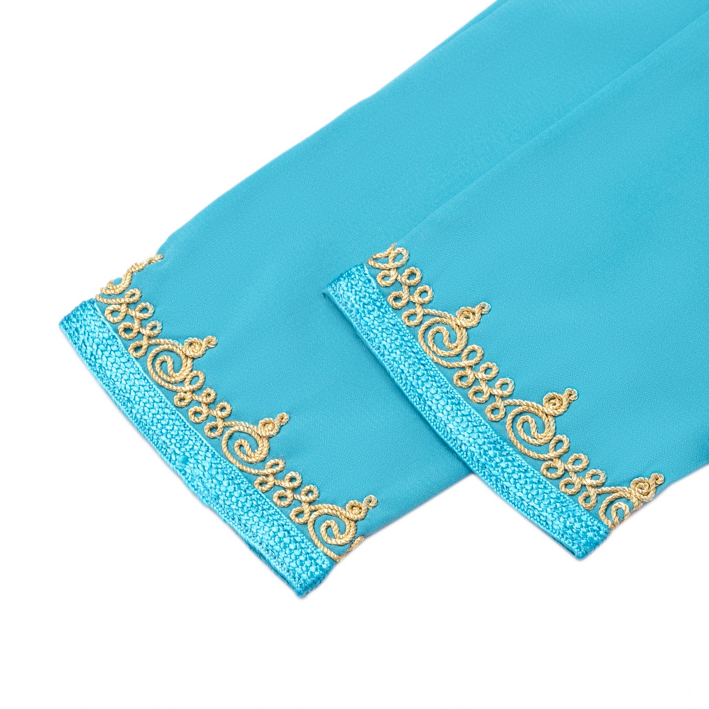 Caftan Nawal - Jellaba Bleu Sky pour fille