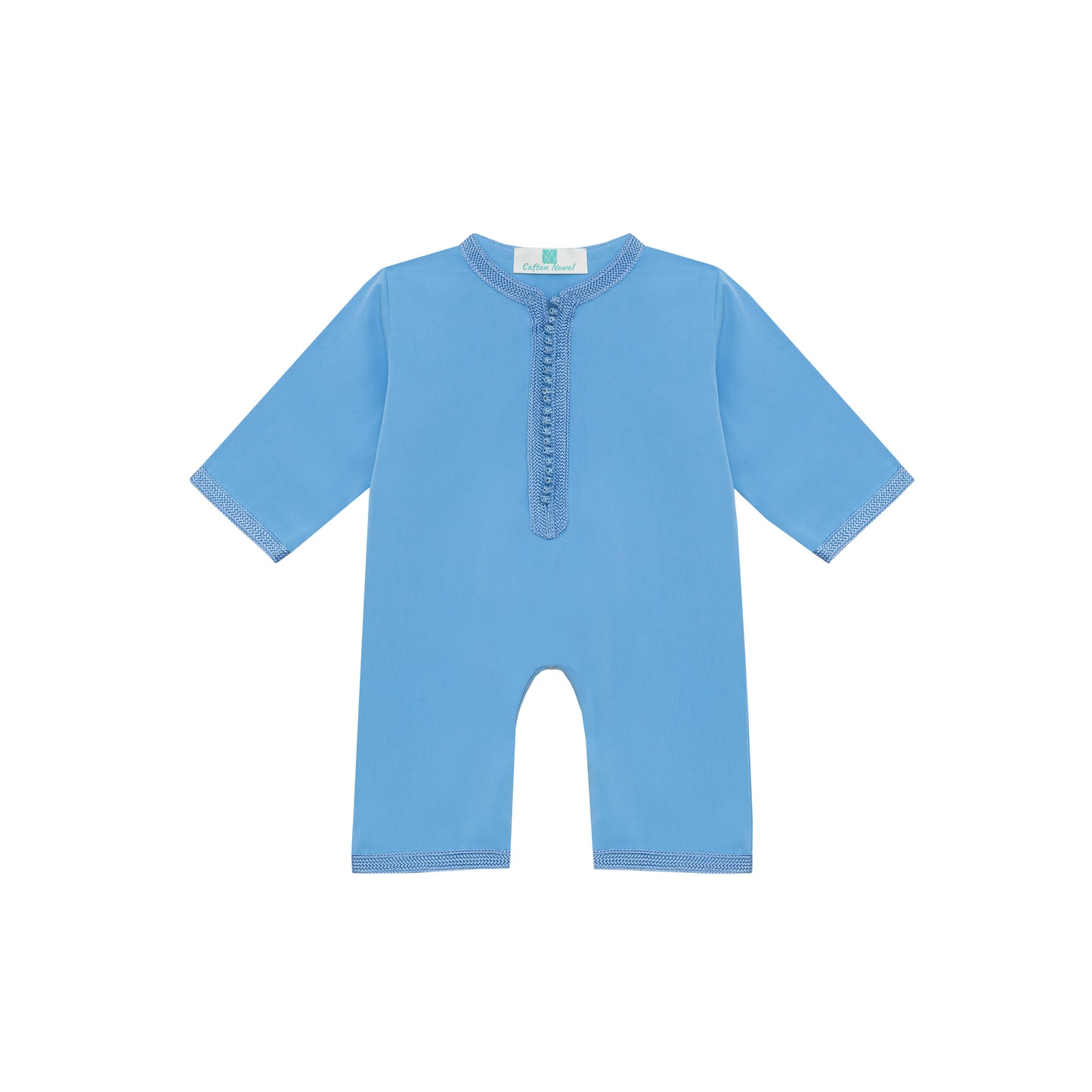 Grenouillère - Bleu ciel pour bébé