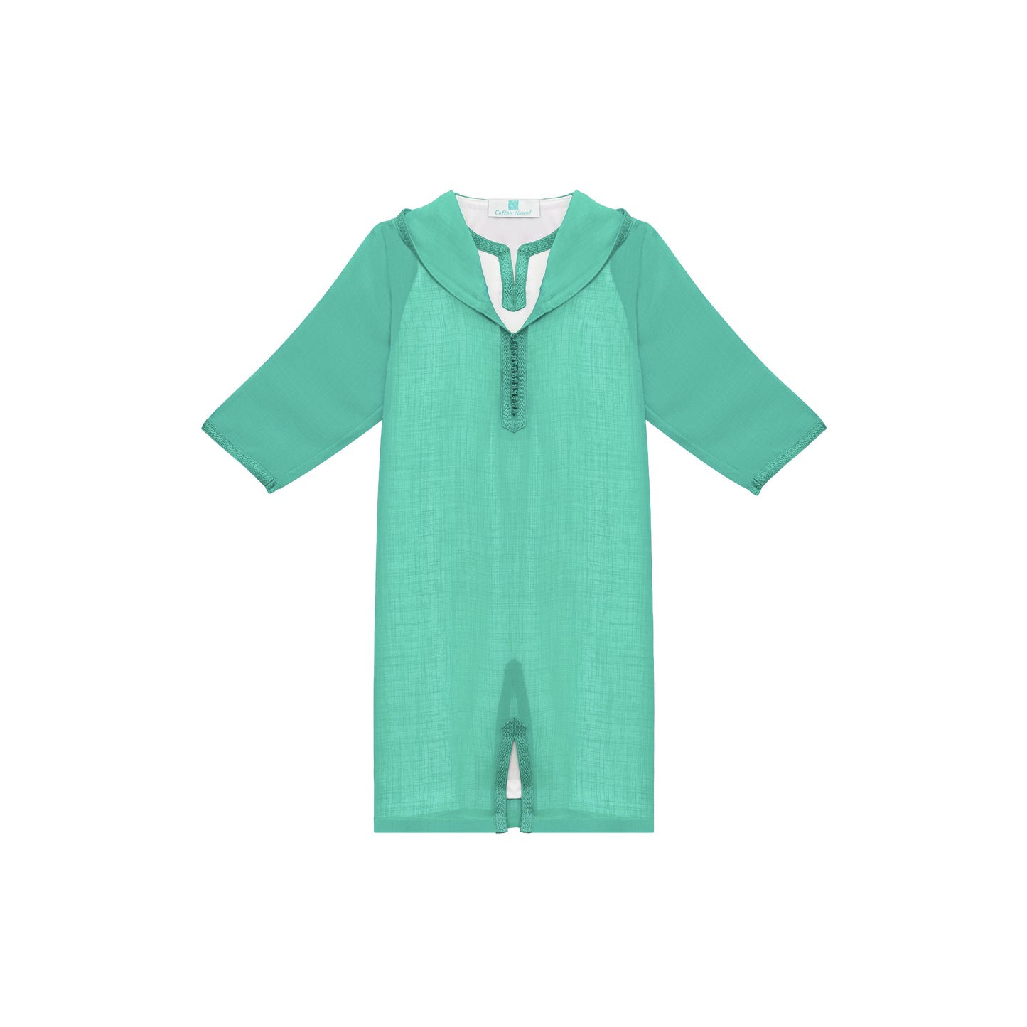 Jellaba Turquoise pour fille