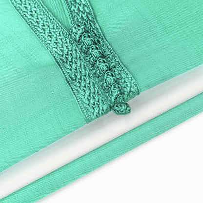 Jellaba Turquoise pour fille