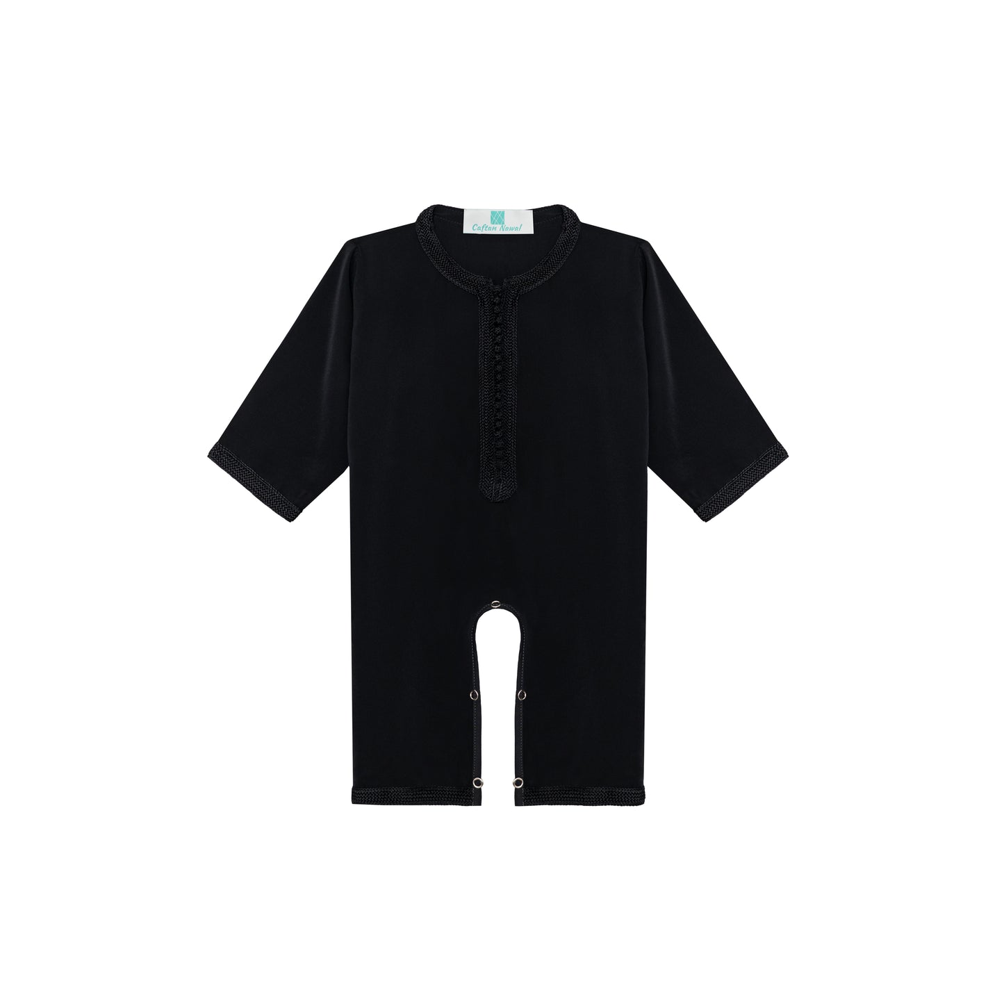 Grenouillère - Noir pour bébé