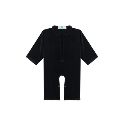 Grenouillère - Noir pour bébé