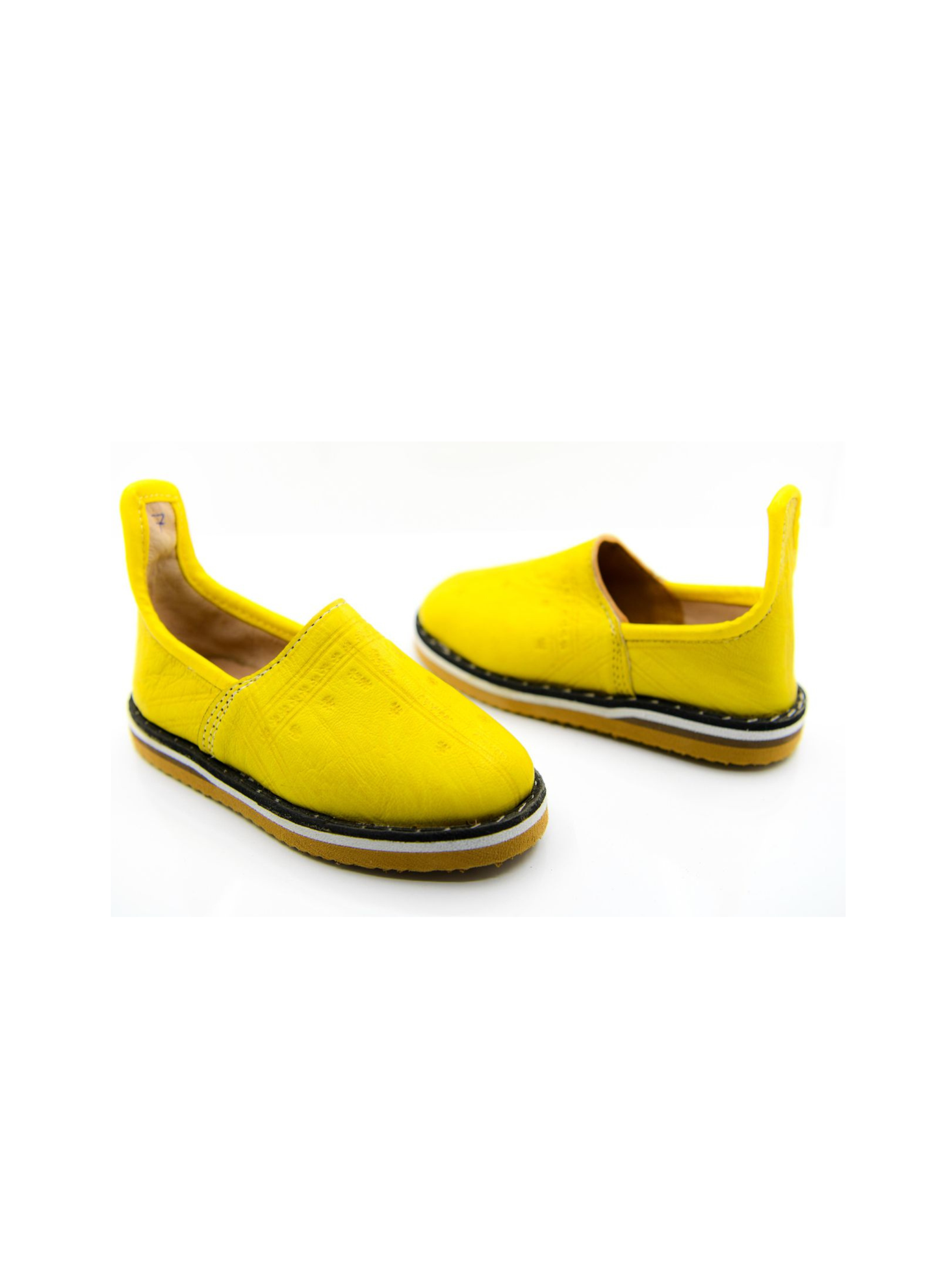 Babouche Berbere Jaune caftan nawal