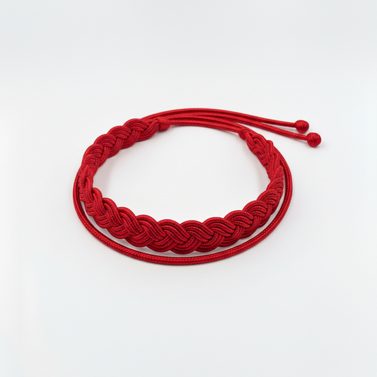 Ceinture - Tresse Rouge pour fille