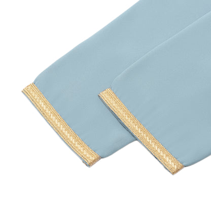 Caftan Nawal - Jellaba Bleu ciel pour fille