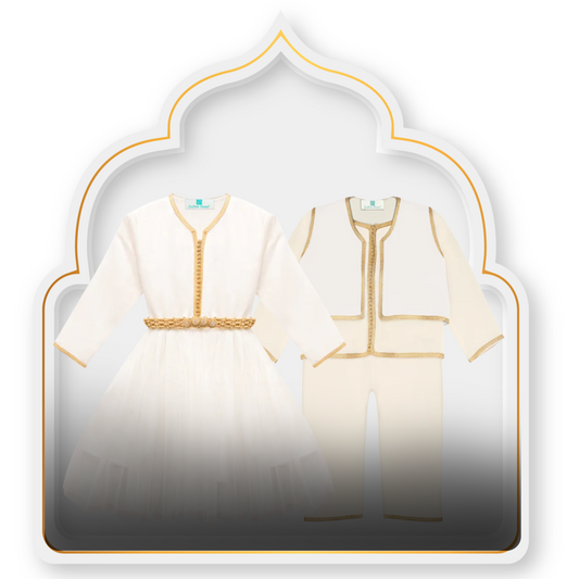 Caftan et Jabador Blanc