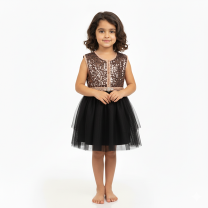 Caftan - Noir Eclat pour fille