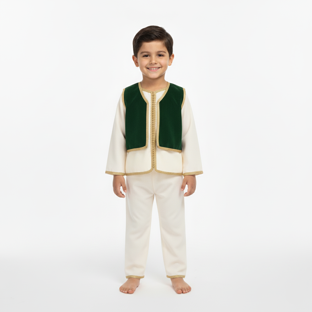 Jabador - Vert Chrome pour garçon