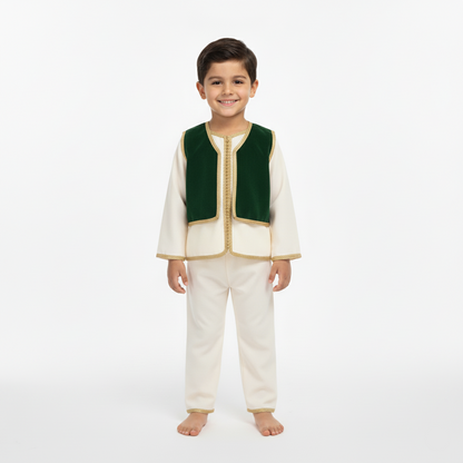 Jabador - Vert Chrome pour garçon