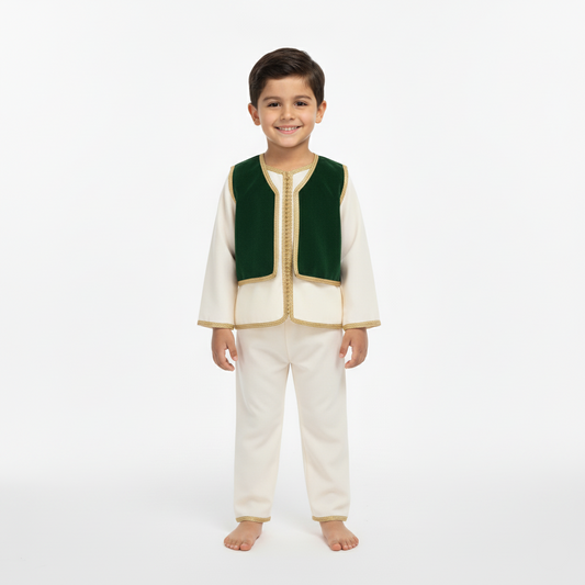 Jabador - Vert Chrome pour garçon