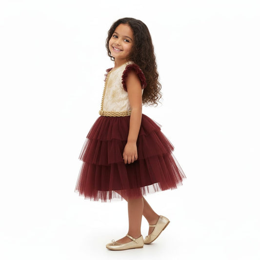 Caftan - Carmin pour fille