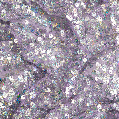 caftan robe Lavande Pailletée pour fille de caftan nawal