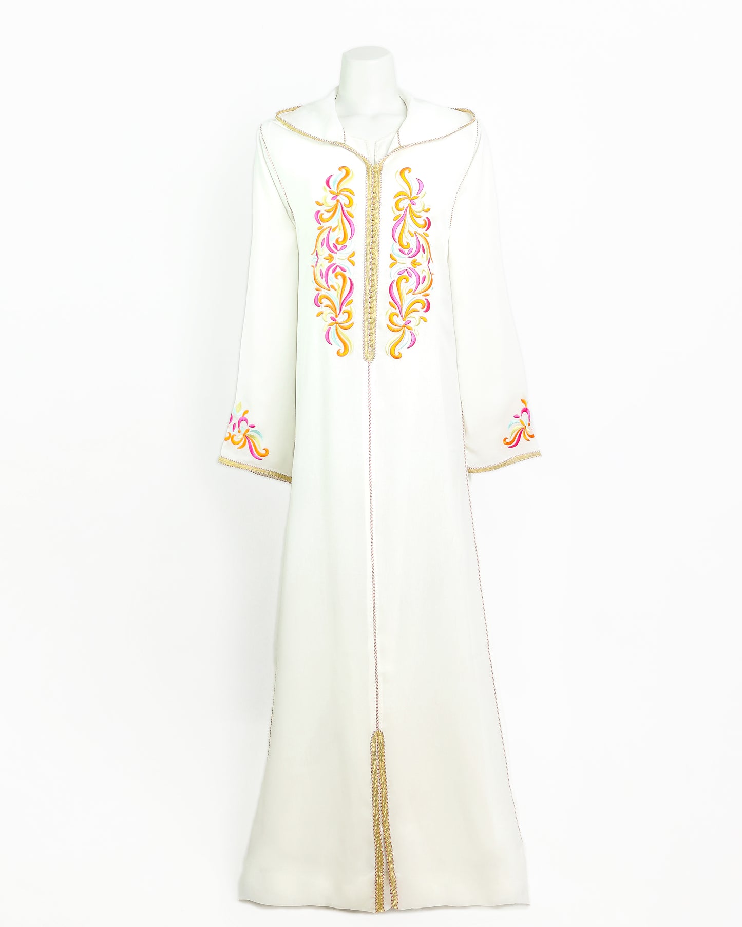 Jellaba Blanc pour femme – Caftan Nawal - Main Image