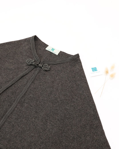Cape - Gris clair pour fille
